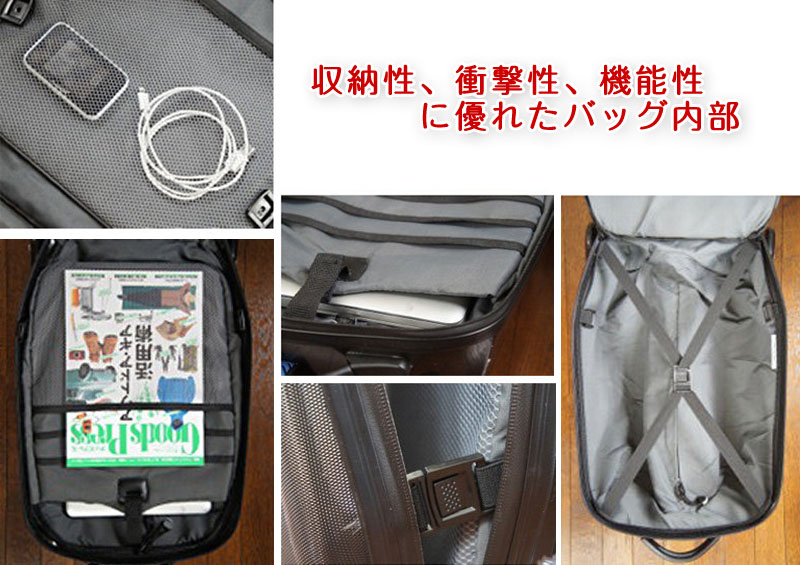 キックスクーター・ラゲッジ(バッグ内部)